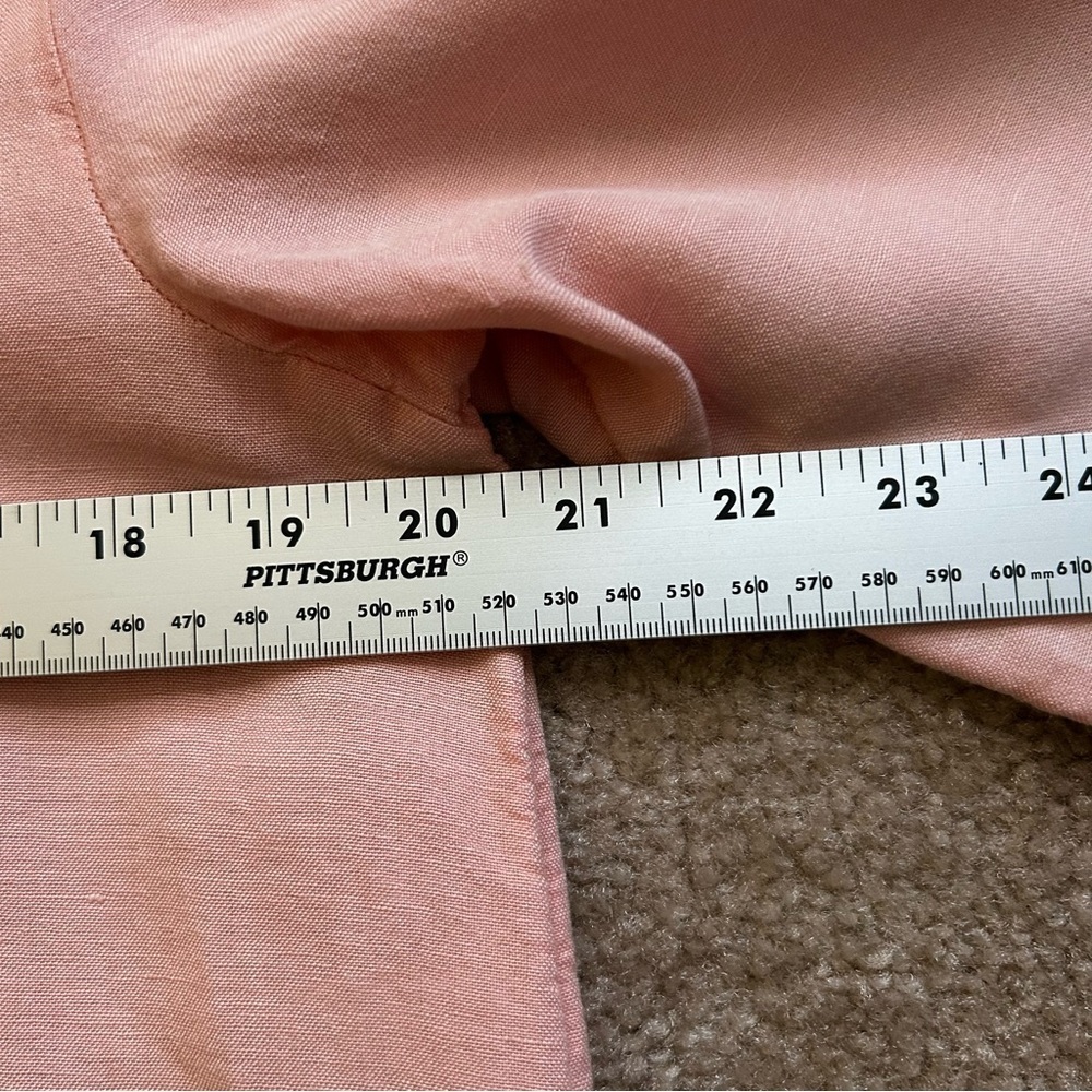 Pilcro Anthropologie Ruffled Long Sleeve Button Down Top - Picture 8 of 9